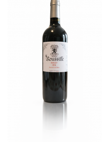 Merlot 2018 - Élevé en fût de chêne