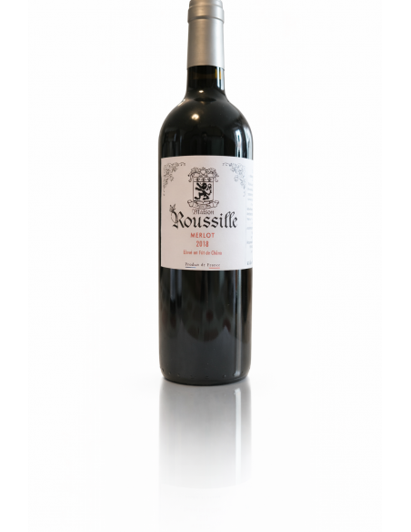 Merlot 2018 - Élevé en fût de chêne